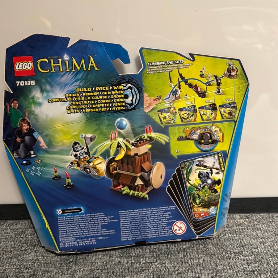 Uåbnet - LEGO Chima 70136 Gorzan Banana Bash Speedorz