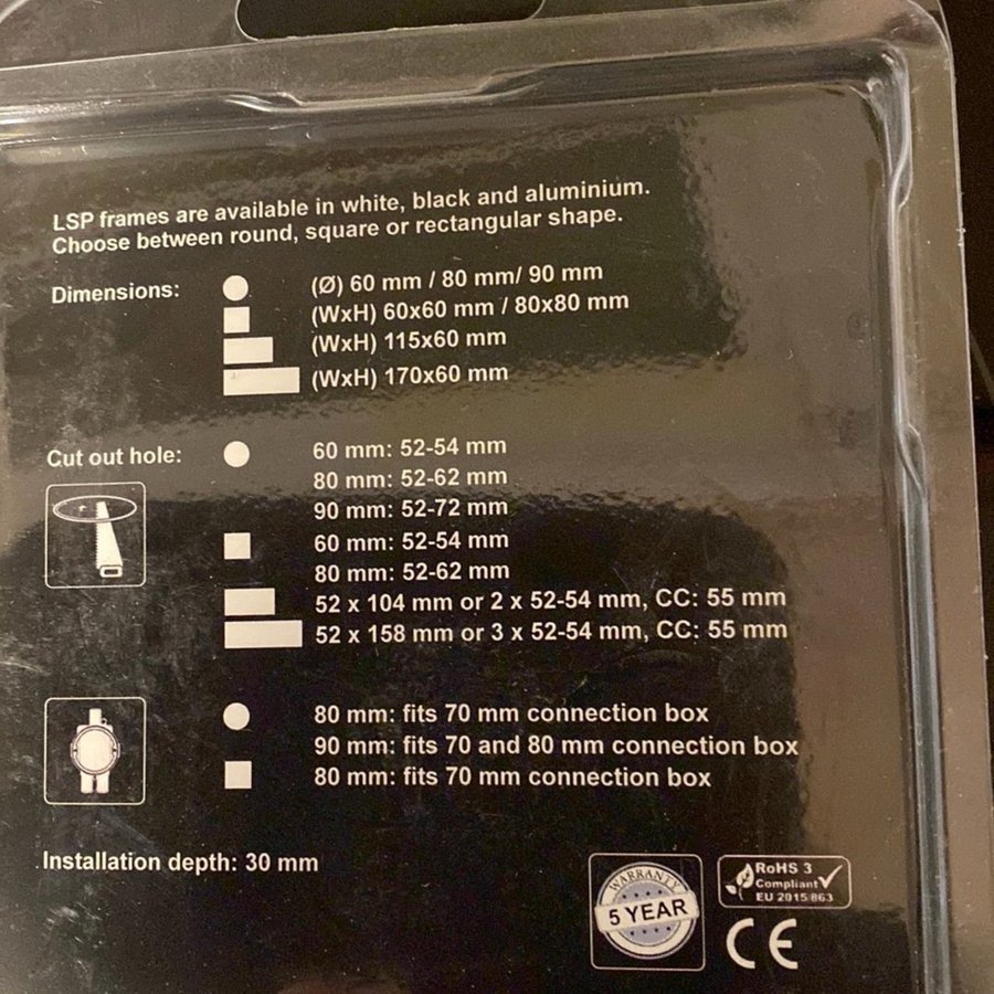 NESIGN LSP Series Downlight Frame 2