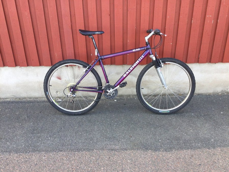 Raleigh MTB hårding Vintage Rare i mkt fint skick från nedlagd butik dödsbo FYND