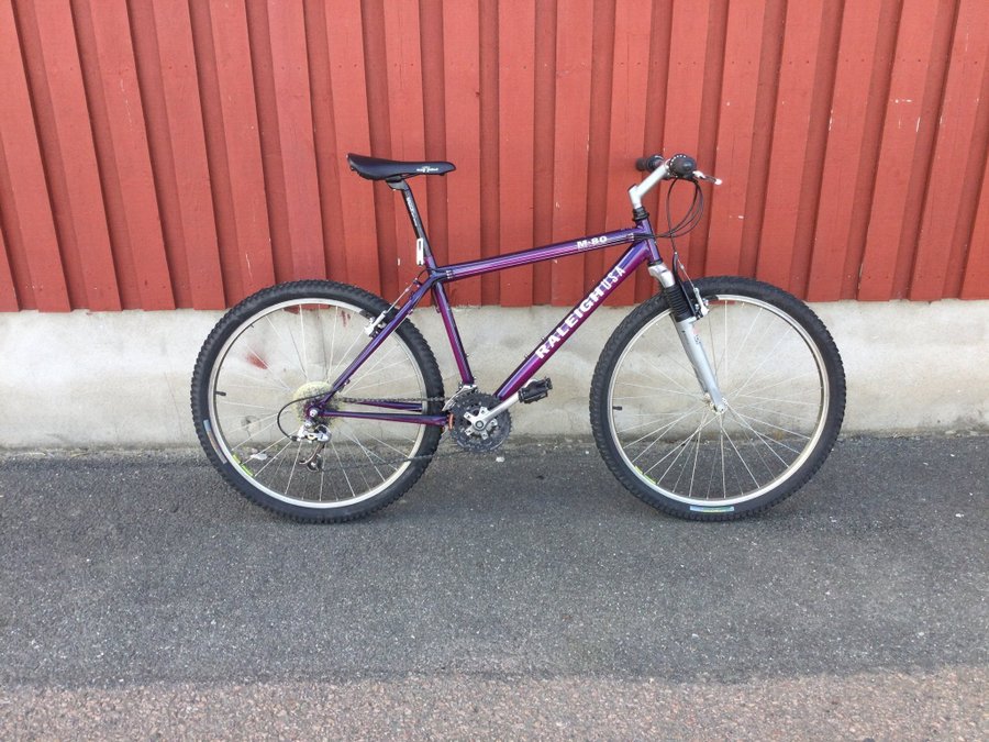 Raleigh MTB hårding Vintage Rare i mkt fint skick från nedlagd butik dödsbo FYND