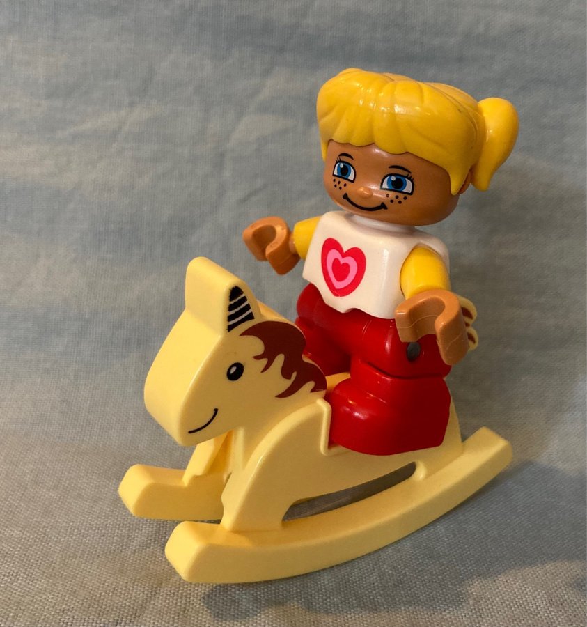 Duplo Flicka på Gunghäst