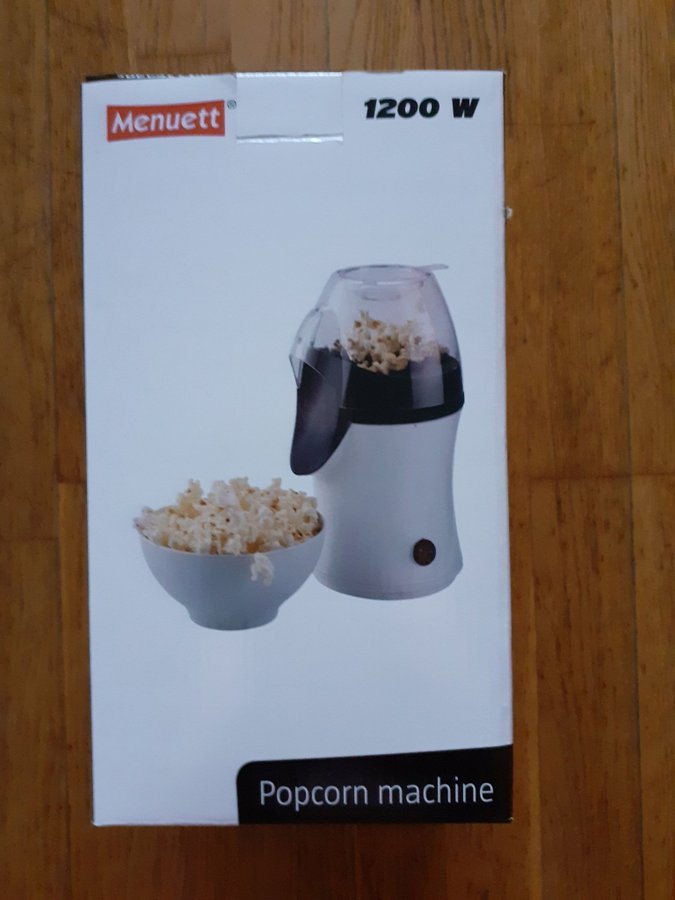 Menuett popcornmaskin