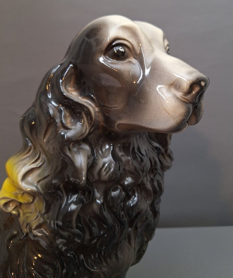 Söt Cocker Spaniel Figur