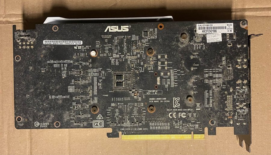 ASUS GTX1060- 3gb Grafikkort