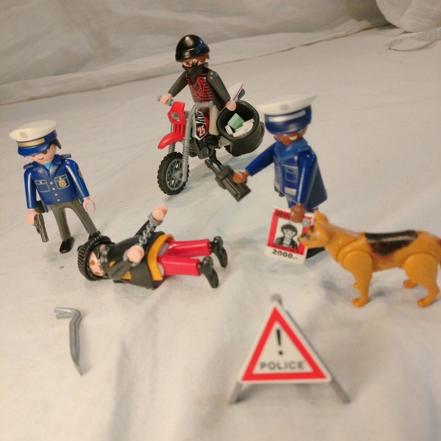 Playmobil Polis  Tjuvar