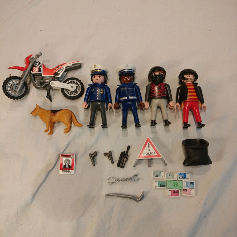 Playmobil Polis  Tjuvar