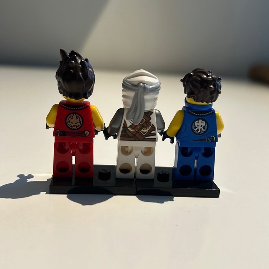 Lego Ninjago Minifigurer - Kai, Zane och Jay