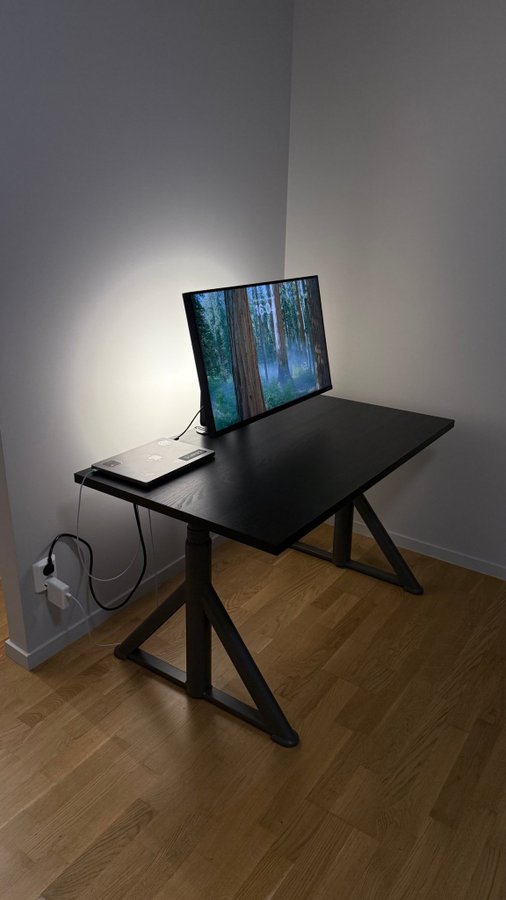 IDÅSEN Sit-stand Desk in mint condition