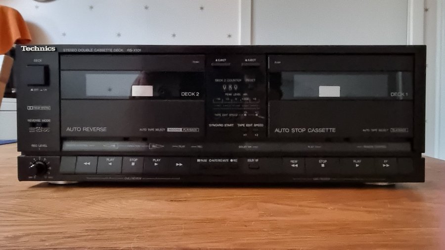 Technics RS-X101 Stereo Double Cassette Deck