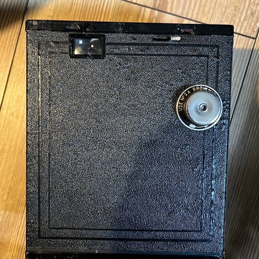 Kodak lådkamera Brownie 2A modell B116