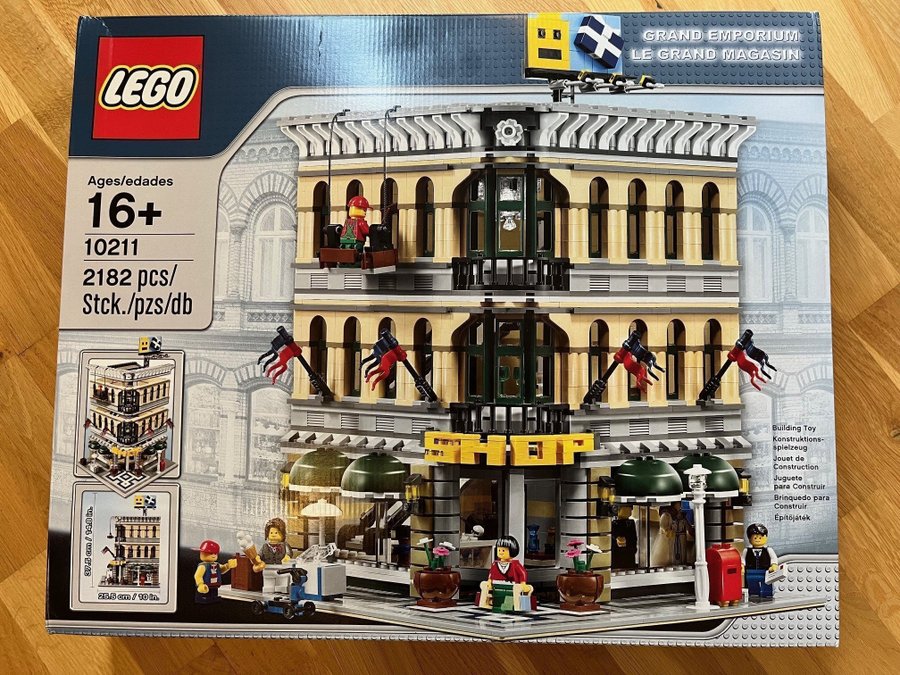 LEGO 10211 Grand Emporium - från 2010, oöppnad/förseglad