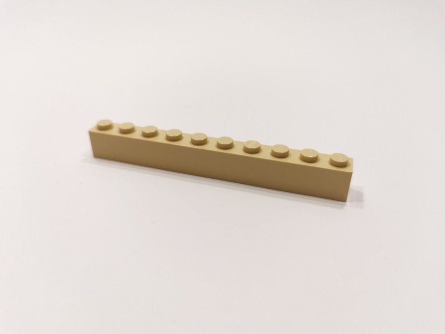 Lego - brick - bas - 1x10 - part 6111 - ljusbiege (tan)