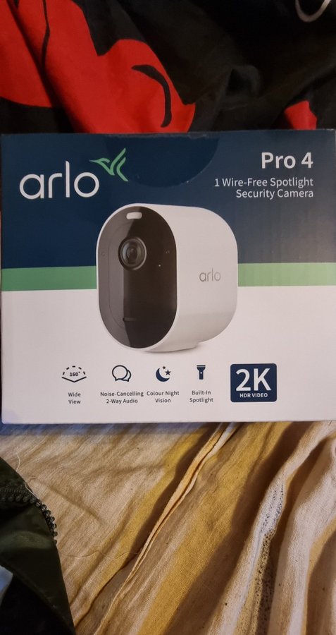 Arlo Pro 4 1 Wire-Free Spotlight Security Camera