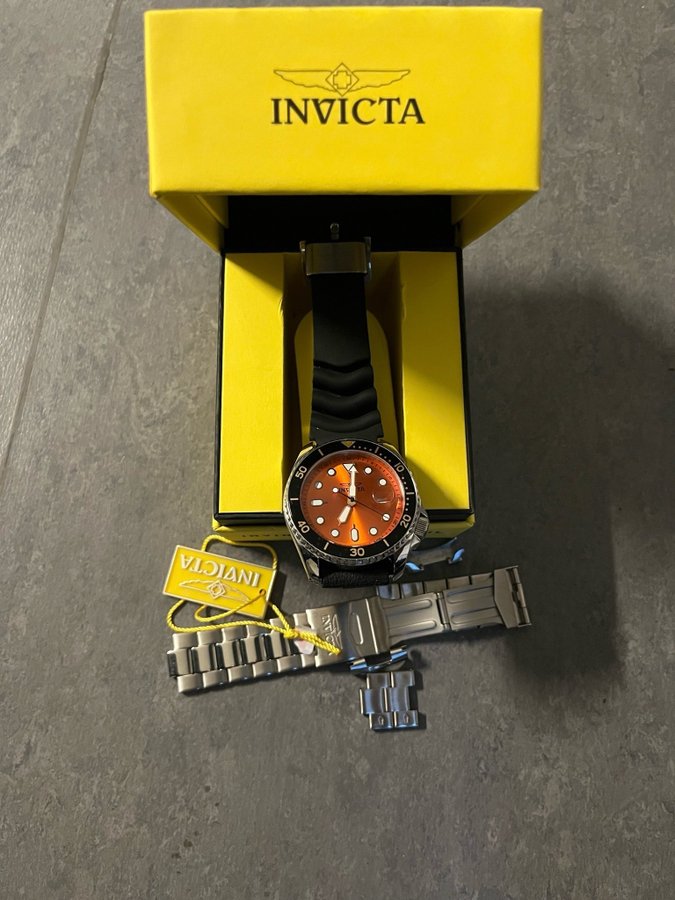 Invicta Pro Diver Orange Bezel