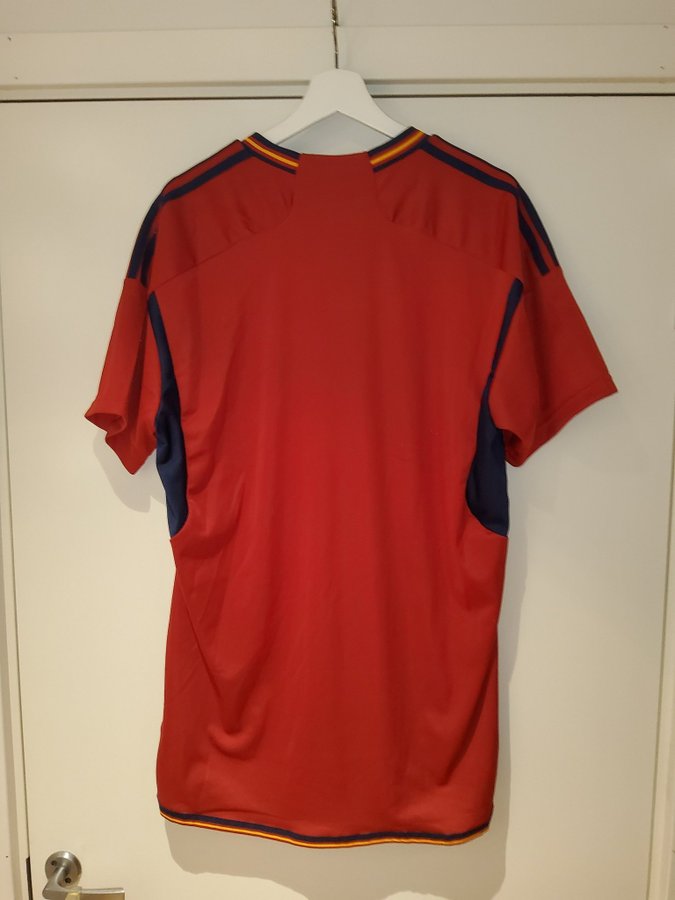 SPANIEN röd fotbollströja Adidas storlek L/XL