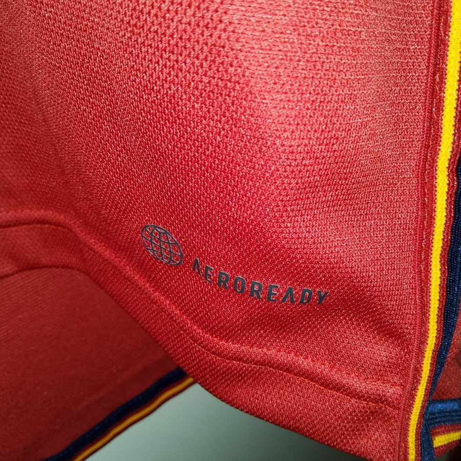 SPANIEN röd fotbollströja Adidas storlek L/XL