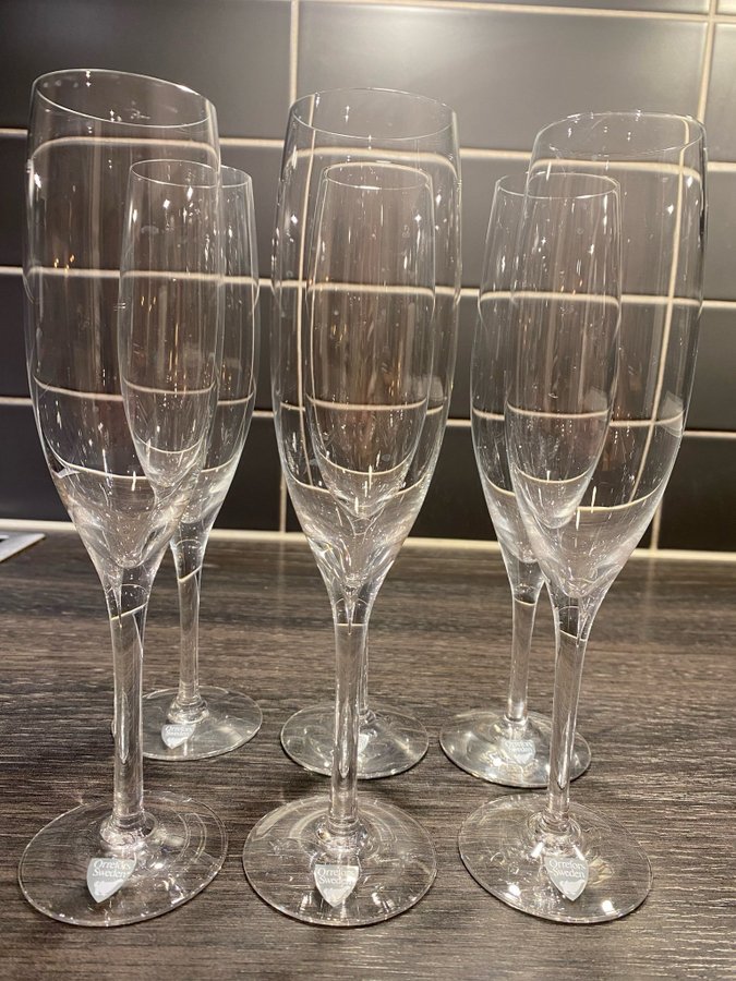 Orrefors Illusion Champagneglas