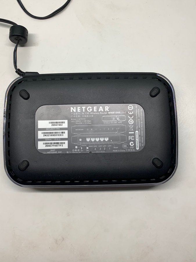 Wireless Router Netgard WNR 1000