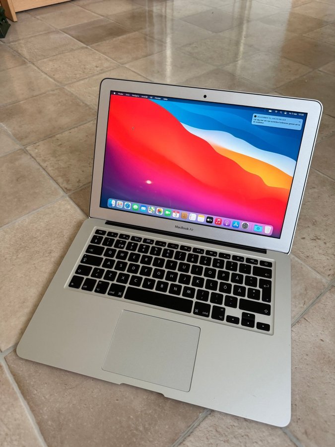 MacBook Air i7-2,7 turbo GHz 8GB 256SSD tidig 2014