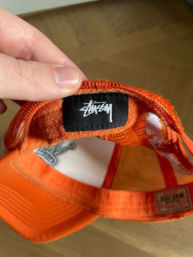 Our legacy x Stussy orange keps