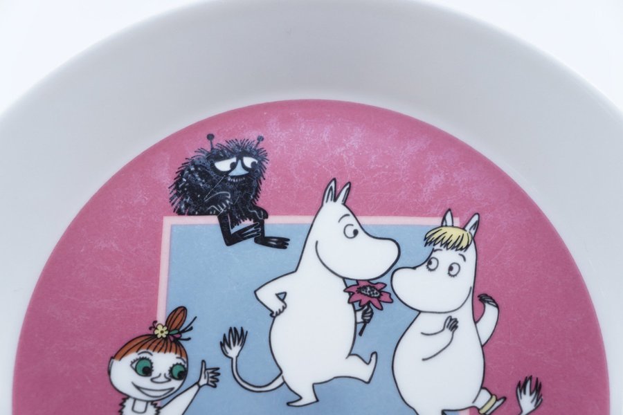 Mumintallrik Mumindansen / Moomin Plate Moomin Dance