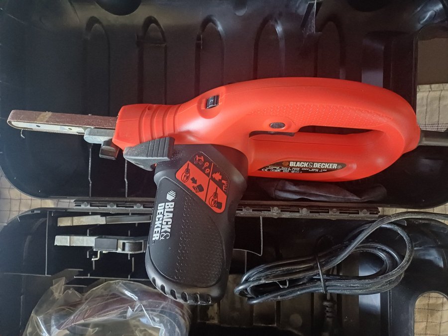 Black  Decker KA293 fingerslip i mycket bra skick