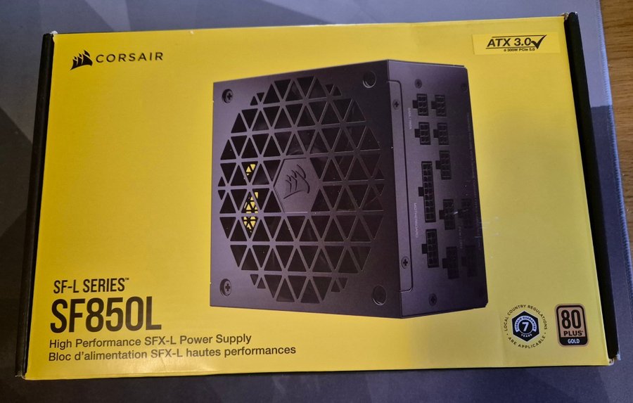 Corsair SF850L SFX-L nätaggregat