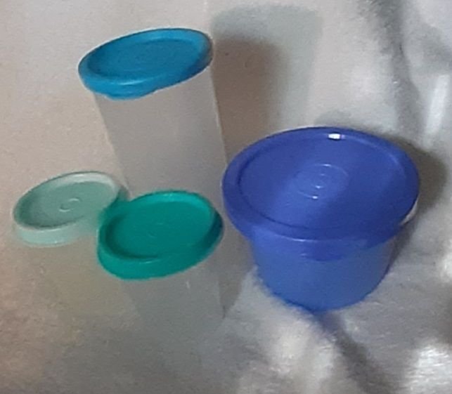 Tupperware 4st förvaringsburkar