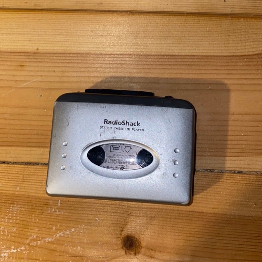 RadioShack Stereo Kassettbandspelare