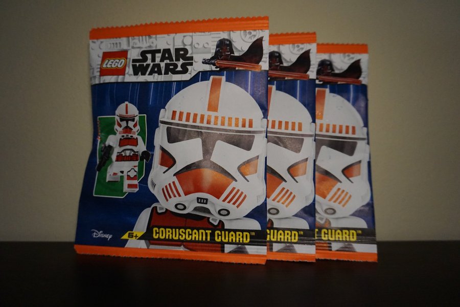 3 st LEGO Star Wars - Coruscant Guard minifigurer