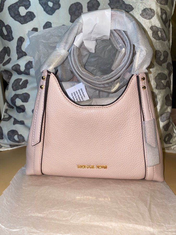 Michael Kors Arlo small pink blush *helt ny*