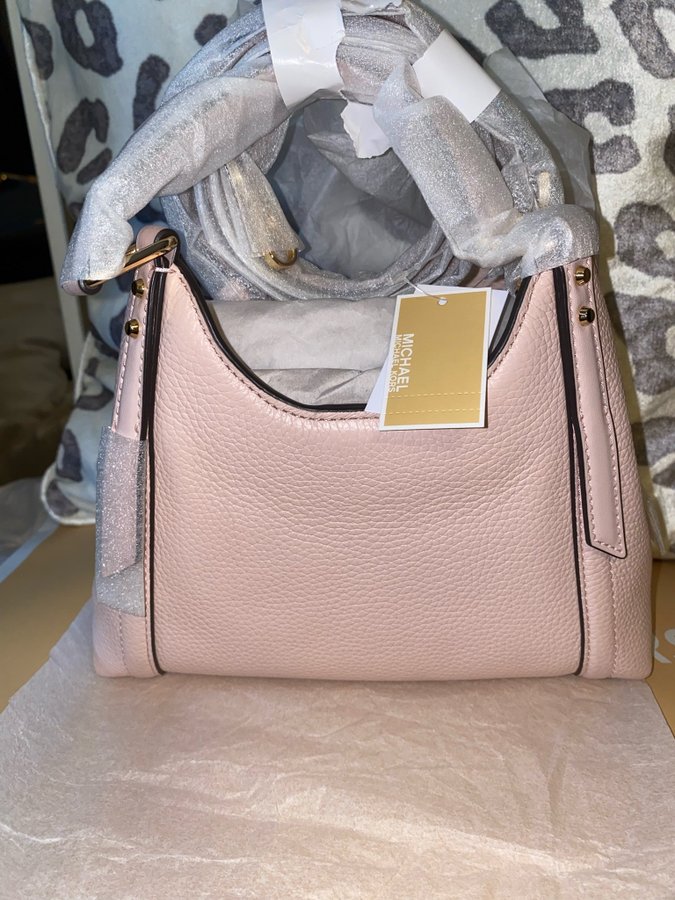 Michael Kors Arlo small pink blush *helt ny*