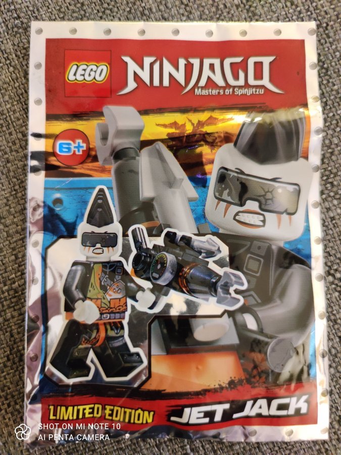 Lego Ninjago "Jet Jack"(Limited Edition) Minifigur NY/Oöppnad