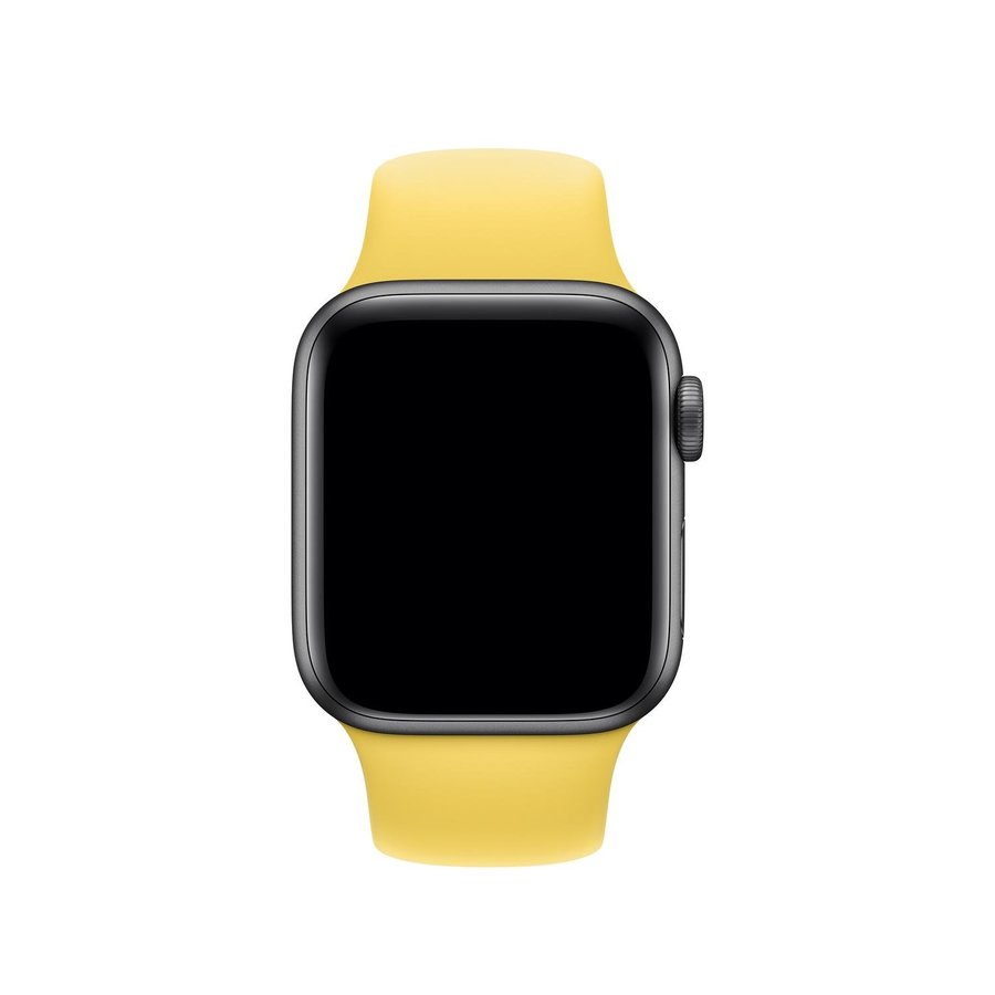 Silicone Band 38/40/41/42mm (M/L) Apple Watch Armband - CANARY YELLOW