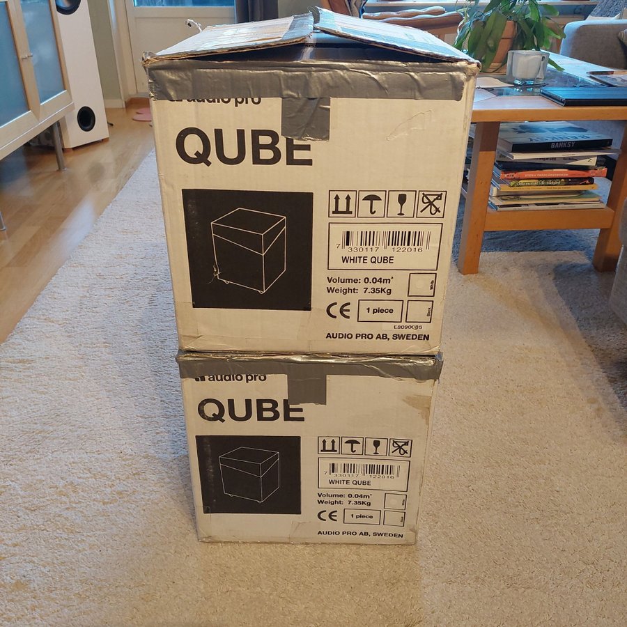 Audio Pro QUBE högtalare