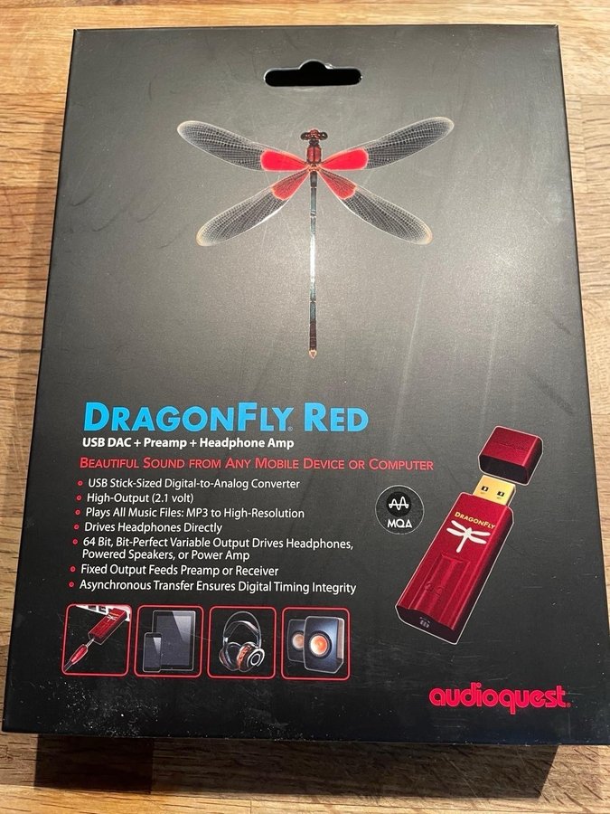 Audioquest DragonFly Red  Jitterbug