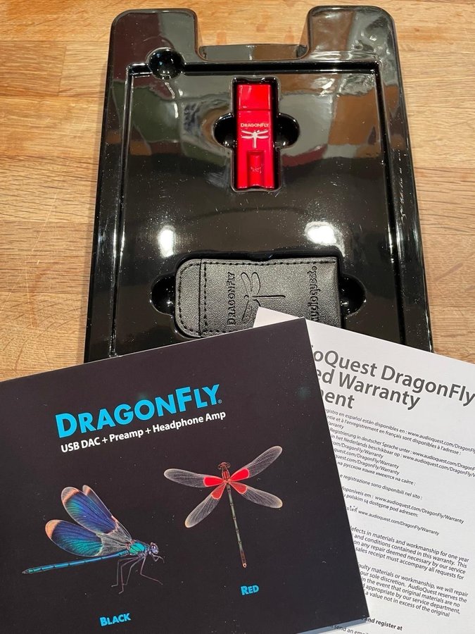 Audioquest DragonFly Red  Jitterbug