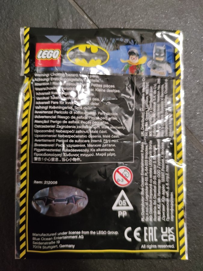 Lego. Batman minifigur NY/Oöppnad