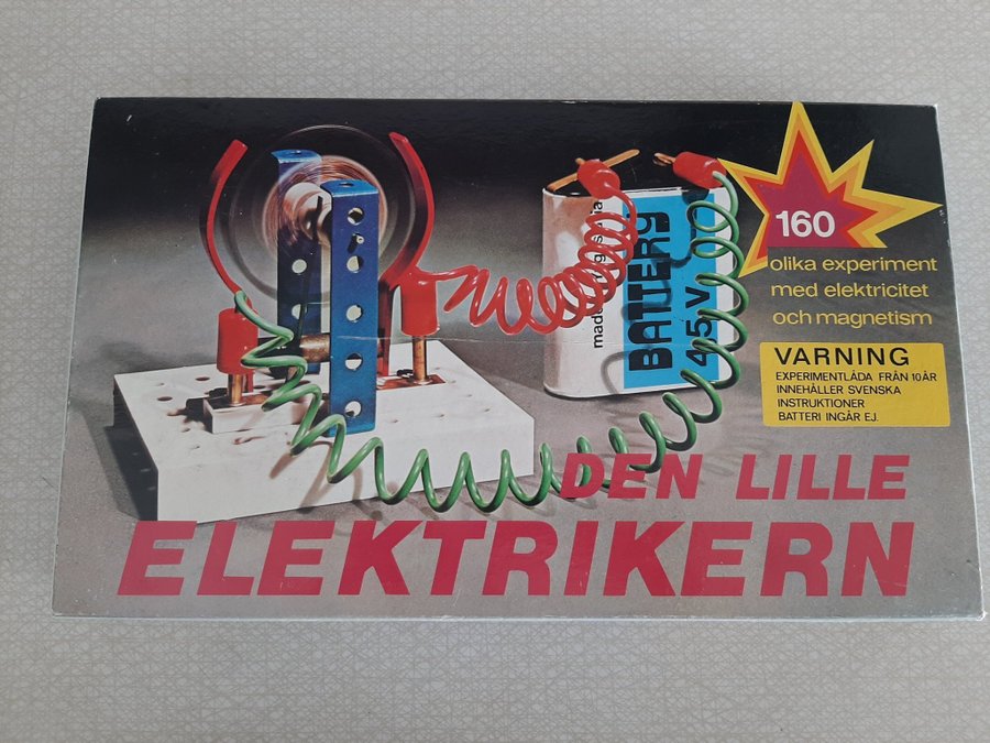 Den Lille Elektrikern - Experimentlåda med elektricitet och magnetism