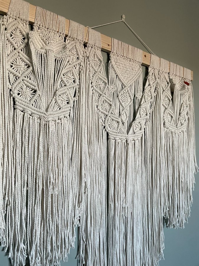 Macrame väggbonad