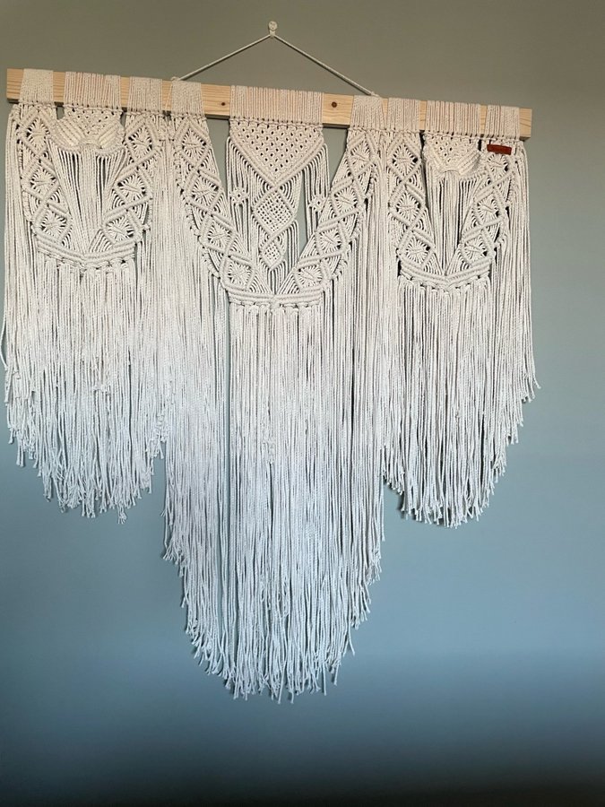 Macrame väggbonad