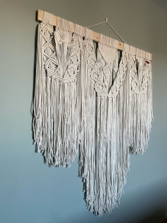 Macrame väggbonad