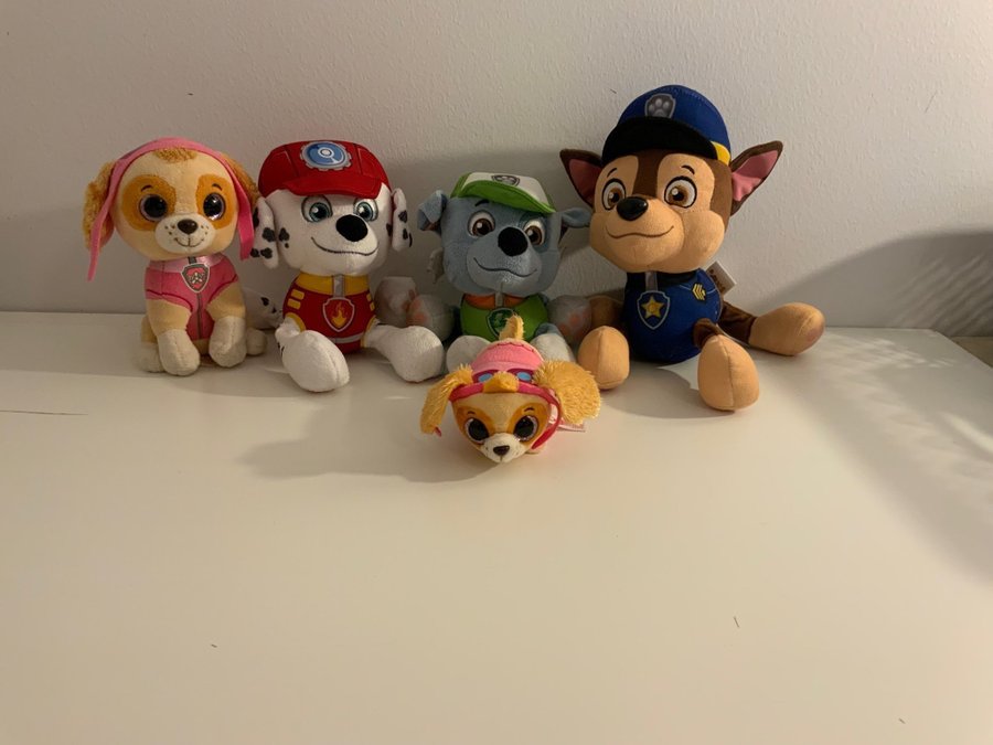 Paw Patrol Plyschfigurer