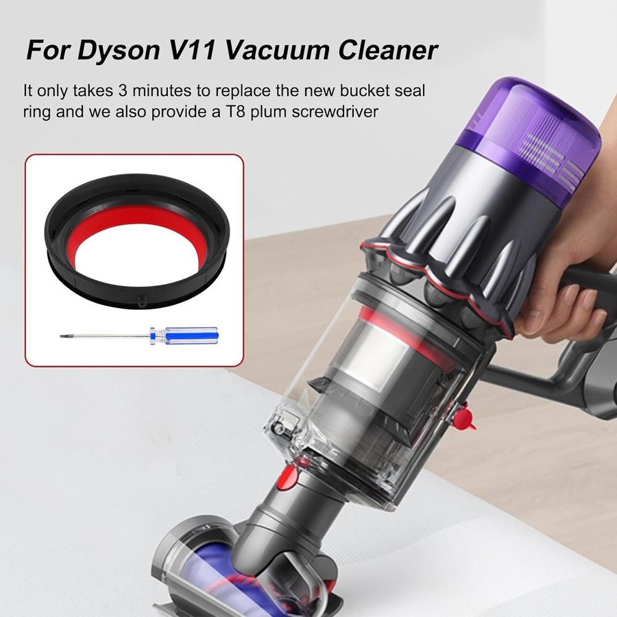 NY Tätningsring kompatibel med Dyson V11/10 inkl skruvmejsel | Ord. pris 189kr