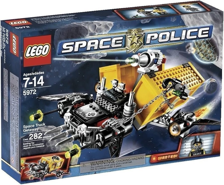 Lego Space Police 5972 - Space Truck Getaway