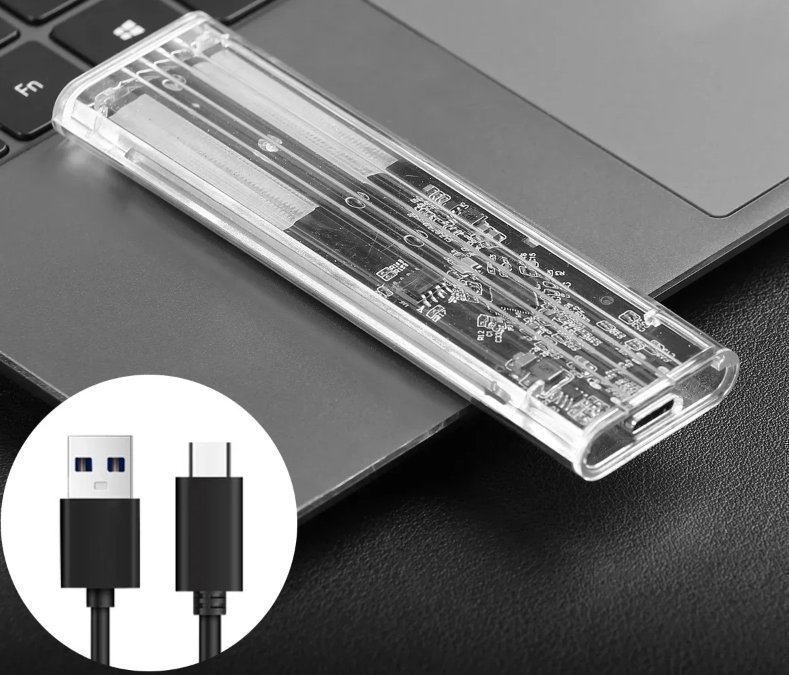 M2 SSD-fodral NGFF SATA-hårddisk