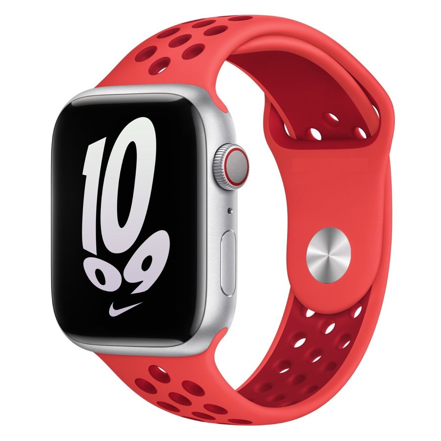 Sport Band 38/40/41/42mm (M/L) Apple Watch Armband - BRIGHT CRIMSON / GYM RED