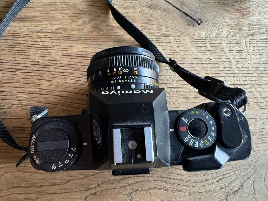 Mamiya ZM inklusive objektiv