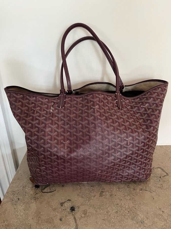 Goyard Tote Bag Bordeaux