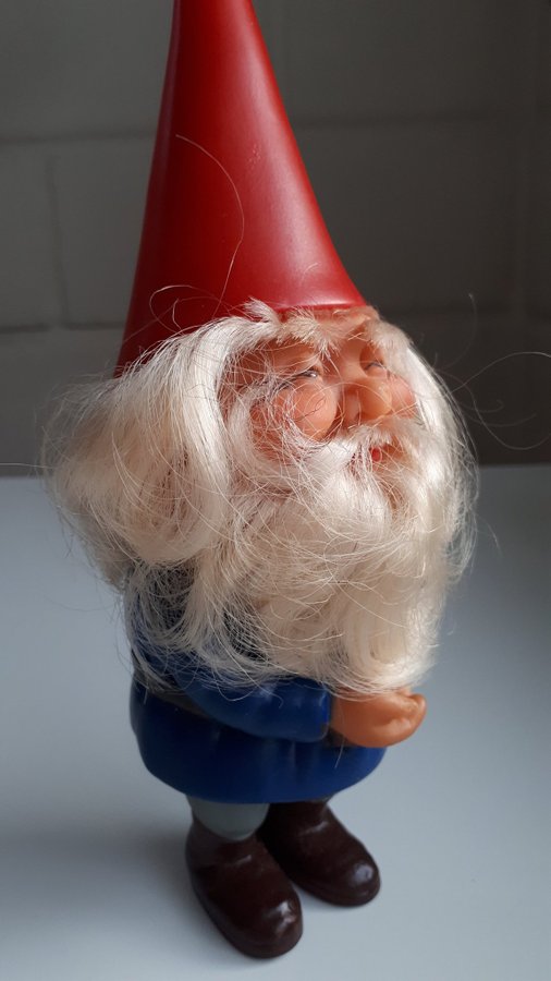 1970s Retro Santa, Elf, Gnome 22cm. Nisse Dukke. Julemand. Julenisse. Jultomten.